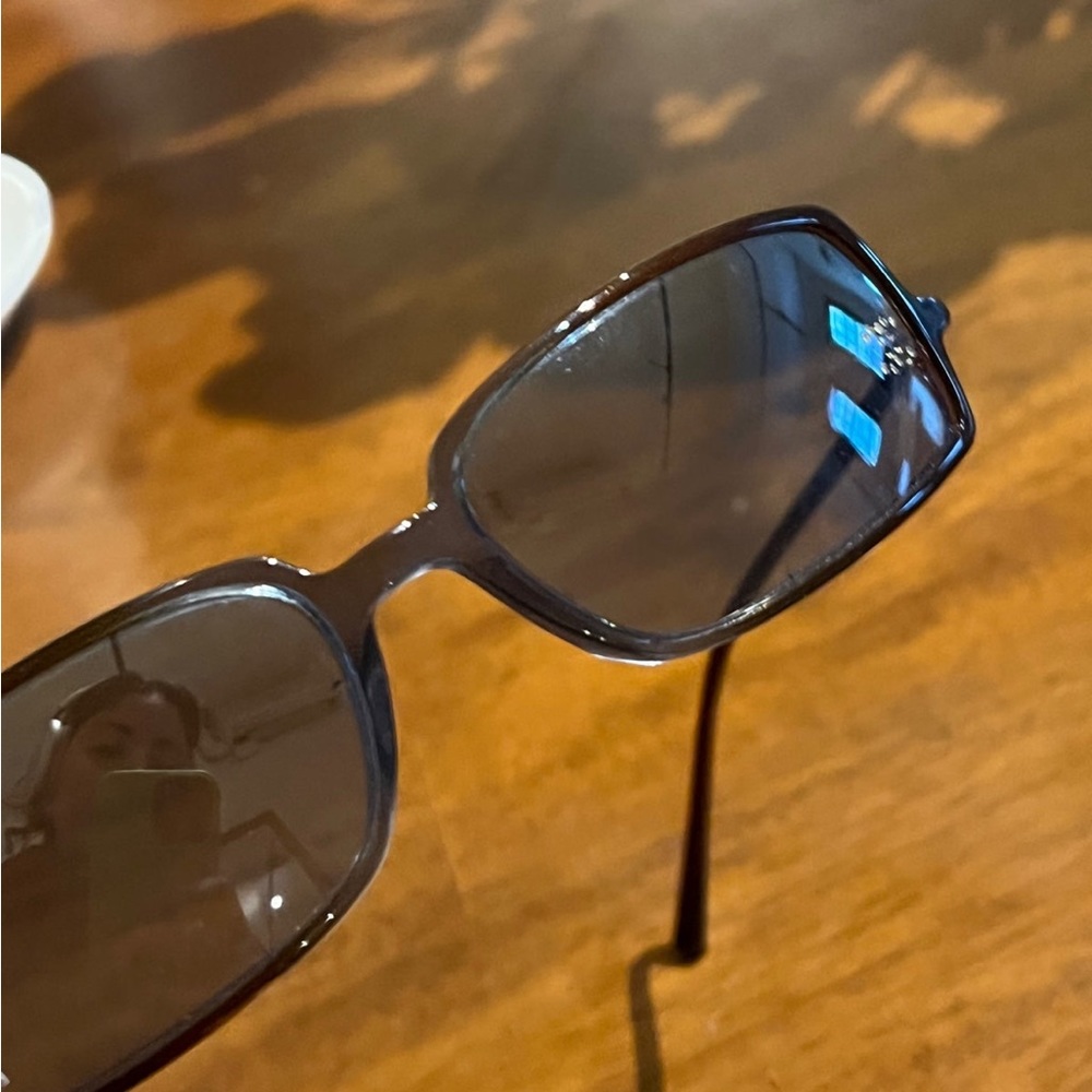 Chanel Interlocking CC Logo Narrow Sunglasses - Picture 9 of 12